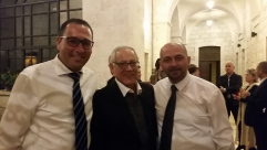 حفل تكريم الأستاذ فايز منصور في قاعة دير اللاتين بالرملة 